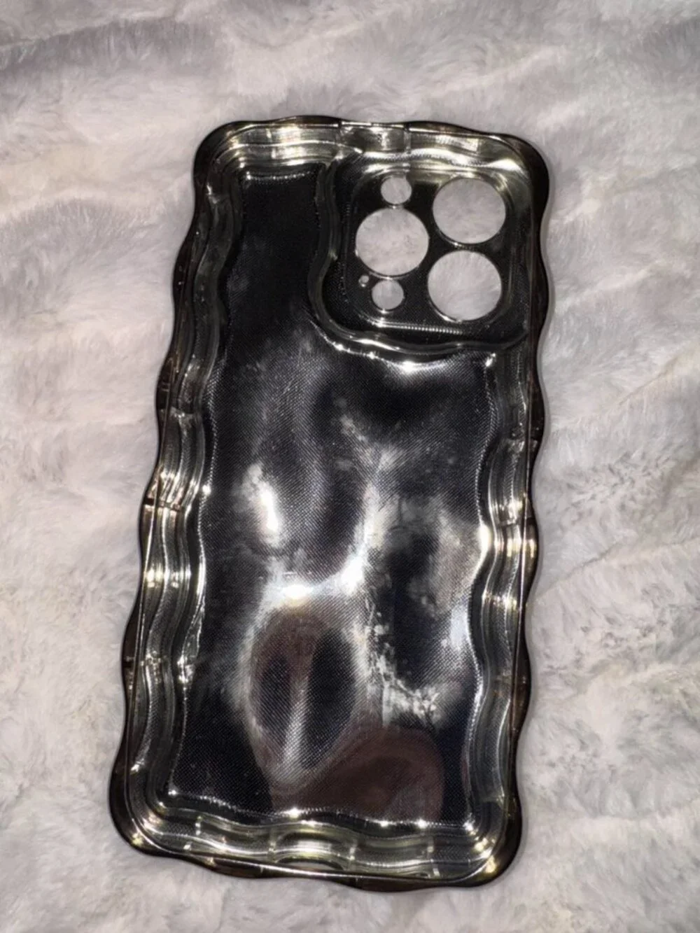 Silver Phone Case